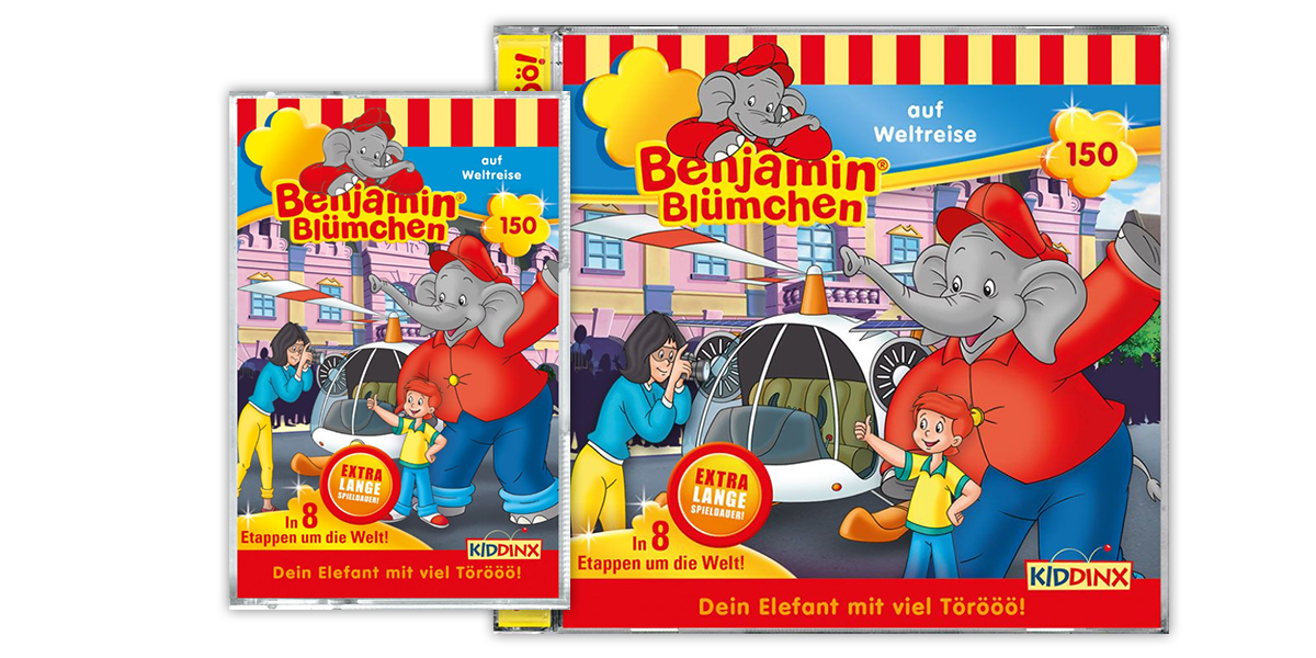 Benjamin auf Weltreise als CD oder MC
