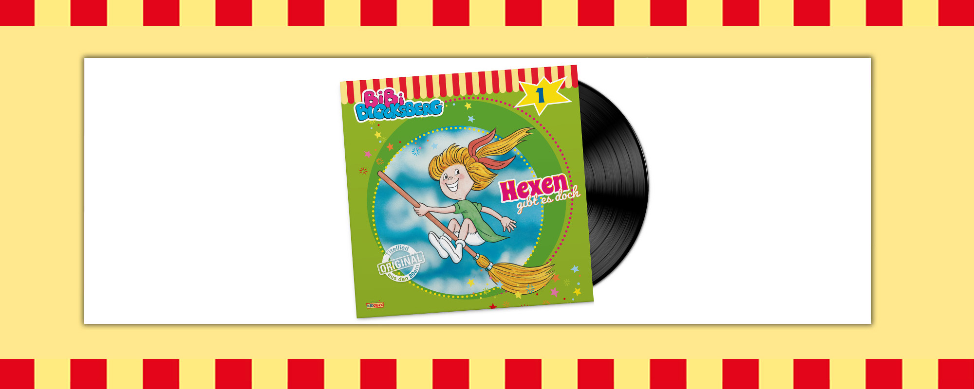 Bibi Blocksberg als Retro Vinyl Edition Bibi Blocksberg als Retro Vinyl Edition