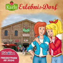 "Bibi & Tina"-Freizeitpark mit Logo